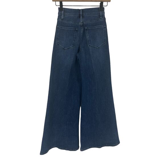 Frame Le Palazzo Crop Jeans Temple - Picture 10 of 12